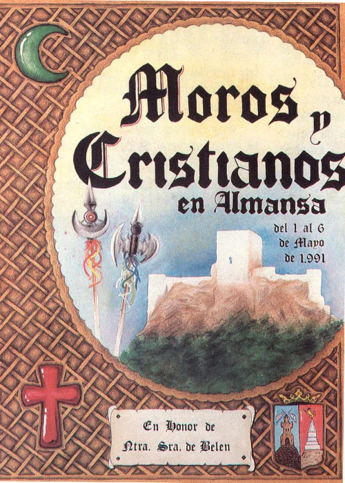 Fiestas mayores en honor de María Santísima de Belén 1991 Almansa